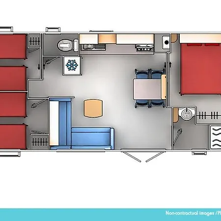 Campingplatz Officiel Siblu Le Bois Dormant 4*